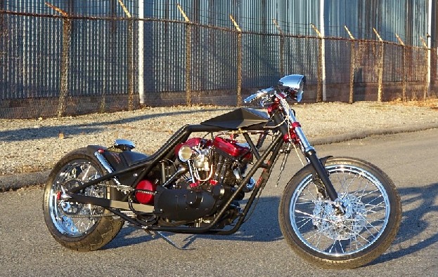 DeVille Cycles...  customs with a drag race pedigree.