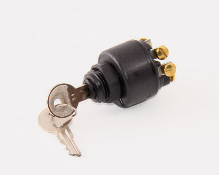 Weatherproof marine grade ignition switches have 3 positions, Run/Stop/Start allows you to key start your bike. Made in USA.