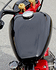 DeVille offers this Retro-Style Bobber Gas Tank for Sporties. The single cap tank carries 3 gallons on gas, and is a direct bolt-on replacement for Sportsters.