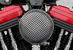 Ram-air cleaners give your bike a vintage hot rod look. Available for Keihin, Bendix and S&S carbs.